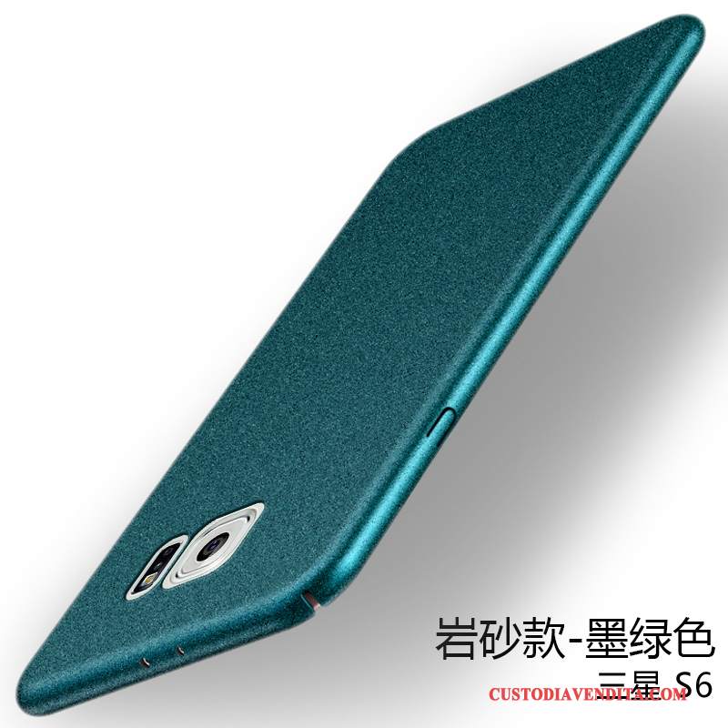 Custodia Samsung Galaxy S6 Difficile Sottile, Cover Samsung Galaxy S6 Telefono Macchiati