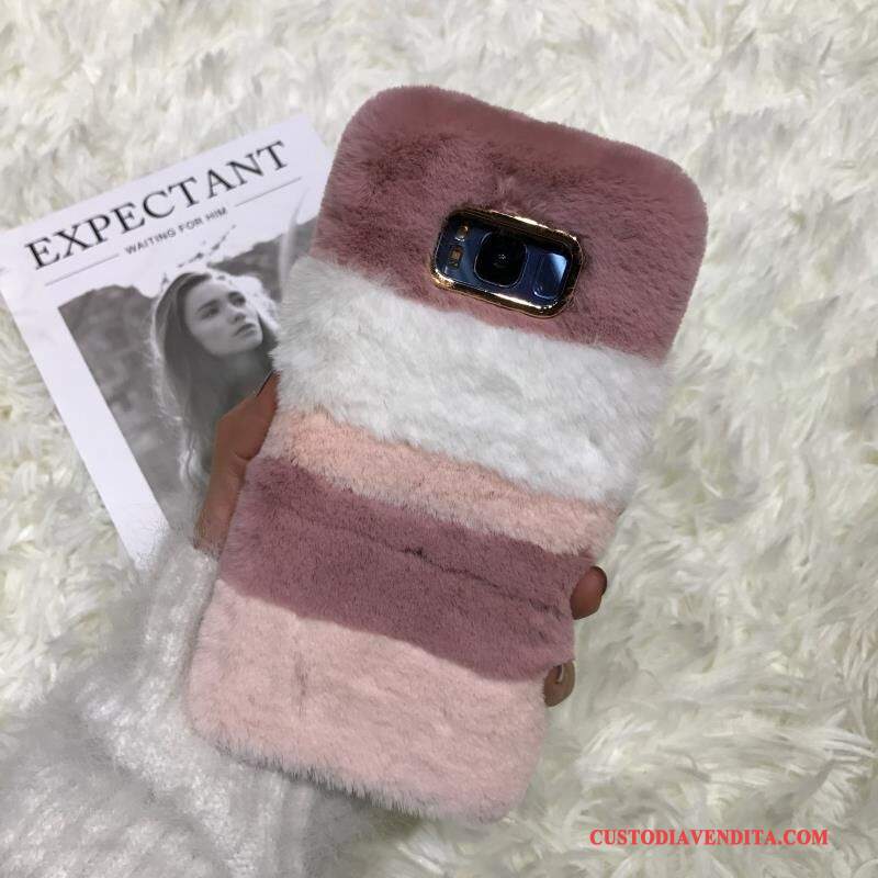 Custodia Samsung Galaxy S6 Edge + Colore Cuore Peluche, Cover Samsung Galaxy S6 Edge + Telefono Colori Misti