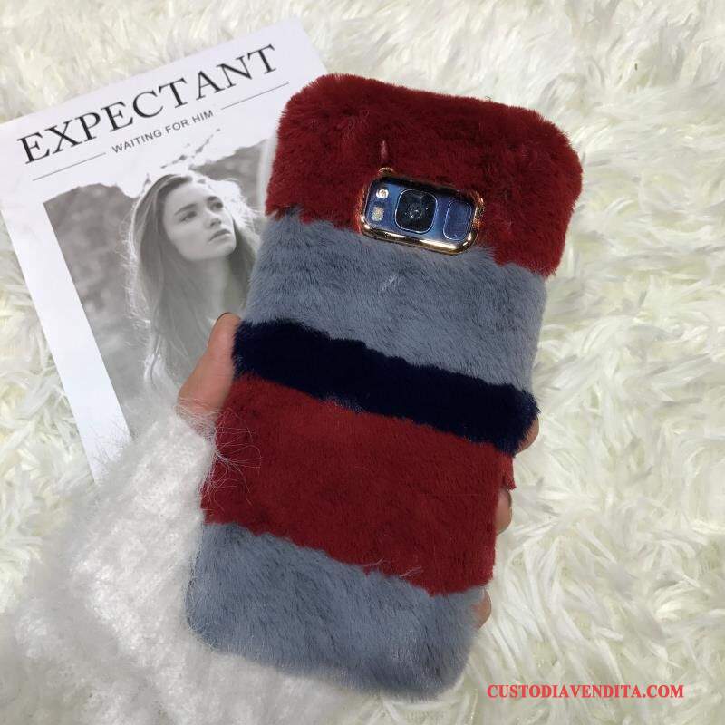 Custodia Samsung Galaxy S6 Edge + Colore Cuore Peluche, Cover Samsung Galaxy S6 Edge + Telefono Colori Misti