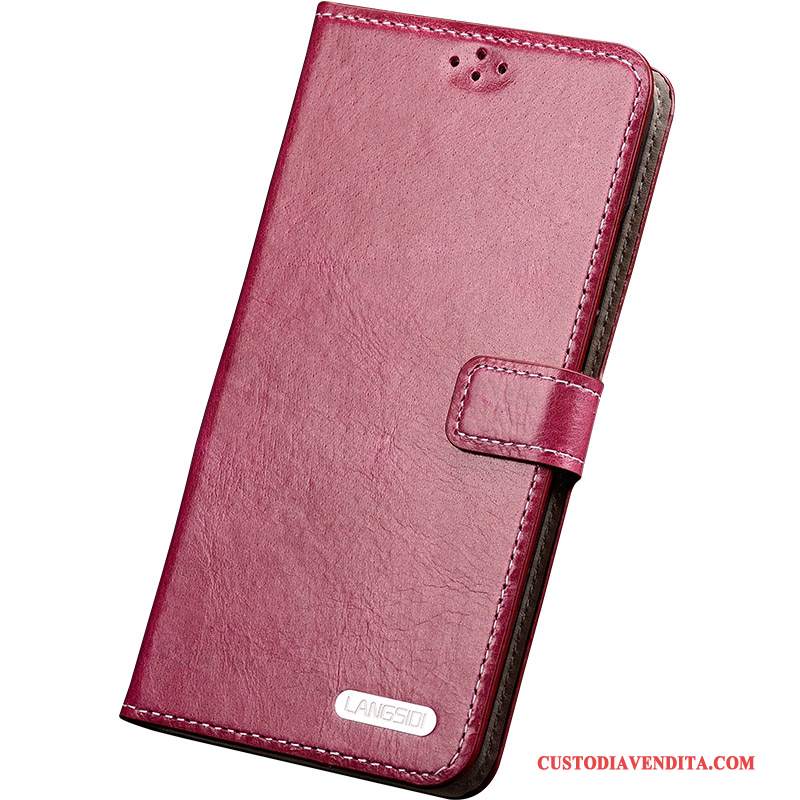 Custodia Samsung Galaxy S6 Edge + Folio Telefono Vino Rosso, Cover Samsung Galaxy S6 Edge + Silicone Anti-caduta