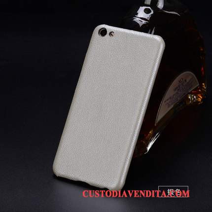 Custodia Samsung Galaxy S6 Edge Pelle Lusso Affari, Cover Samsung Galaxy S6 Edge Protezione Bianco Coperchio Posteriore