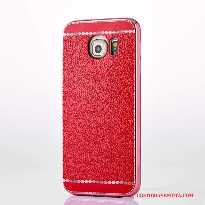 Custodia Samsung Galaxy S6 Edge Protezione Rosa Tutto Incluso, Cover Samsung Galaxy S6 Edge Telefono Anti-caduta