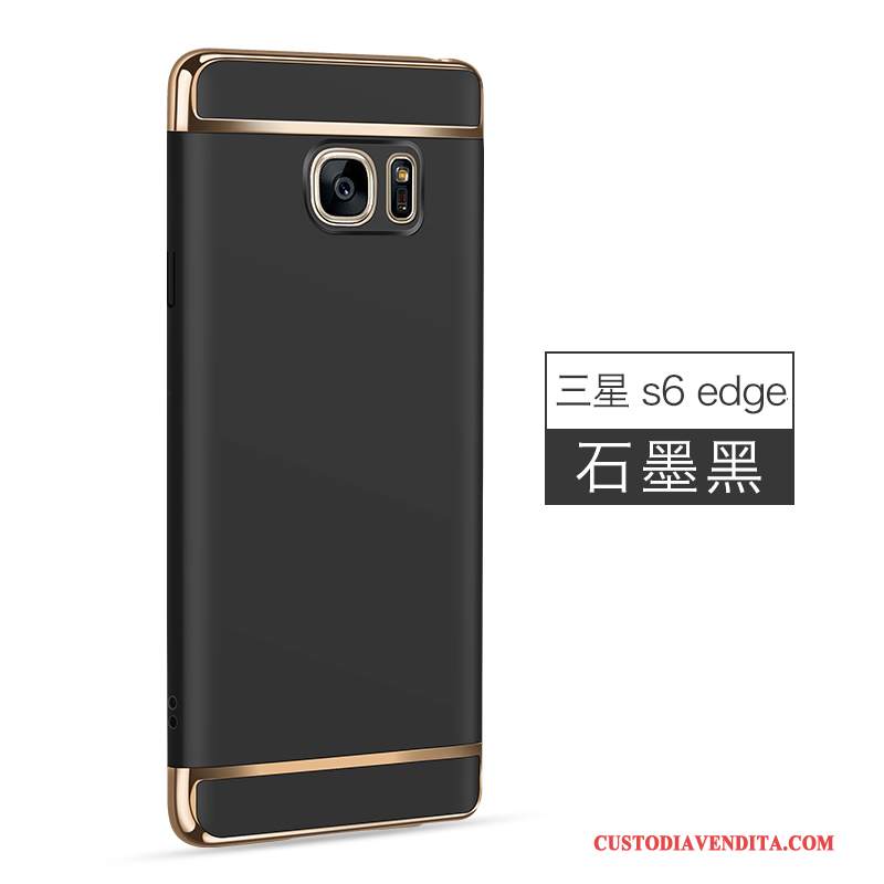 Custodia Samsung Galaxy S6 Edge Protezione Rosatelefono, Cover Samsung Galaxy S6 Edge Difficile Macchiati