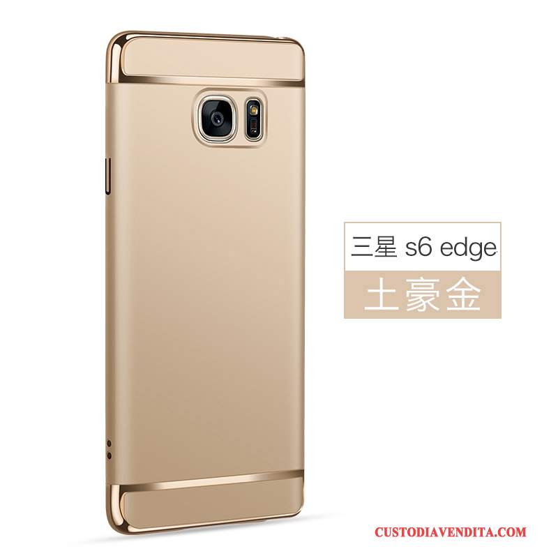 Custodia Samsung Galaxy S6 Edge Protezione Rosatelefono, Cover Samsung Galaxy S6 Edge Difficile Macchiati