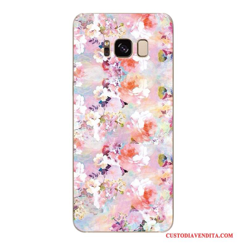 Custodia Samsung Galaxy S6 Edge + Protezione Telefono Fiori, Cover Samsung Galaxy S6 Edge + Marchio Di Tendenza Giallo