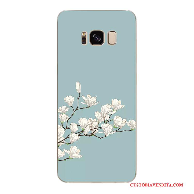 Custodia Samsung Galaxy S6 Edge + Protezione Telefono Fiori, Cover Samsung Galaxy S6 Edge + Marchio Di Tendenza Giallo