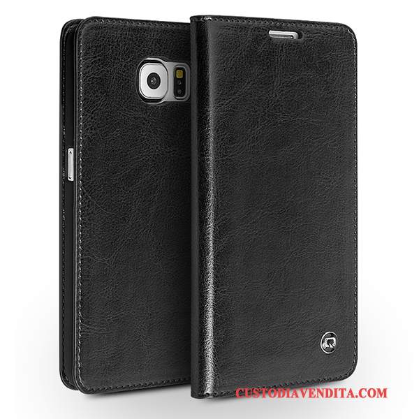 Custodia Samsung Galaxy S6 Pelle Rossotelefono, Cover Samsung Galaxy S6 Protezione Affari