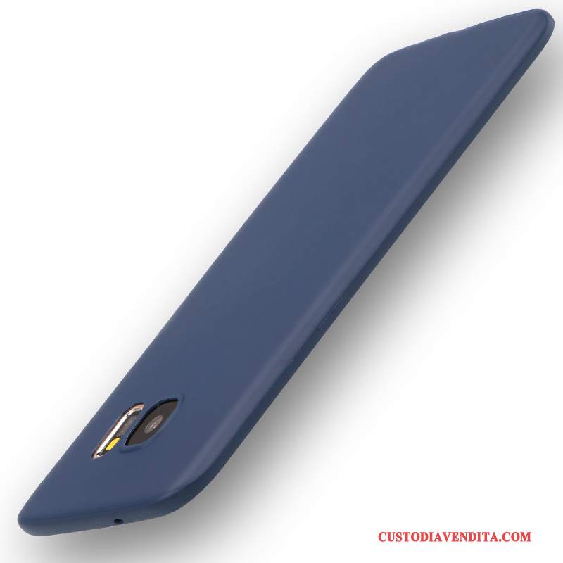 Custodia Samsung Galaxy S7 Blu Macchiati, Cover Samsung Galaxy S7 Di Personalità Sottile