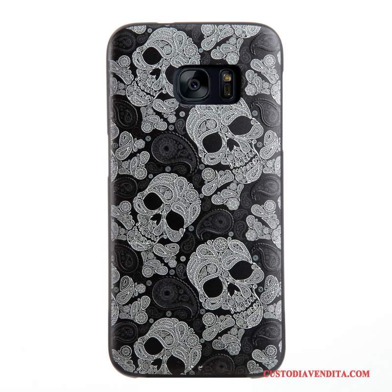 Custodia Samsung Galaxy S7 Cartone Animato Chiaro Tendenza, Cover Samsung Galaxy S7 Protezione Morbido Giallo