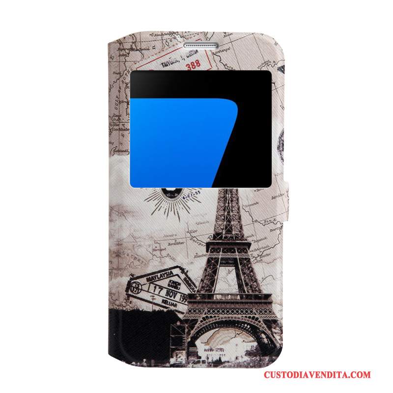 Custodia Samsung Galaxy S7 Colore Rosatelefono, Cover Samsung Galaxy S7 Cartone Animato Morbido Supporto