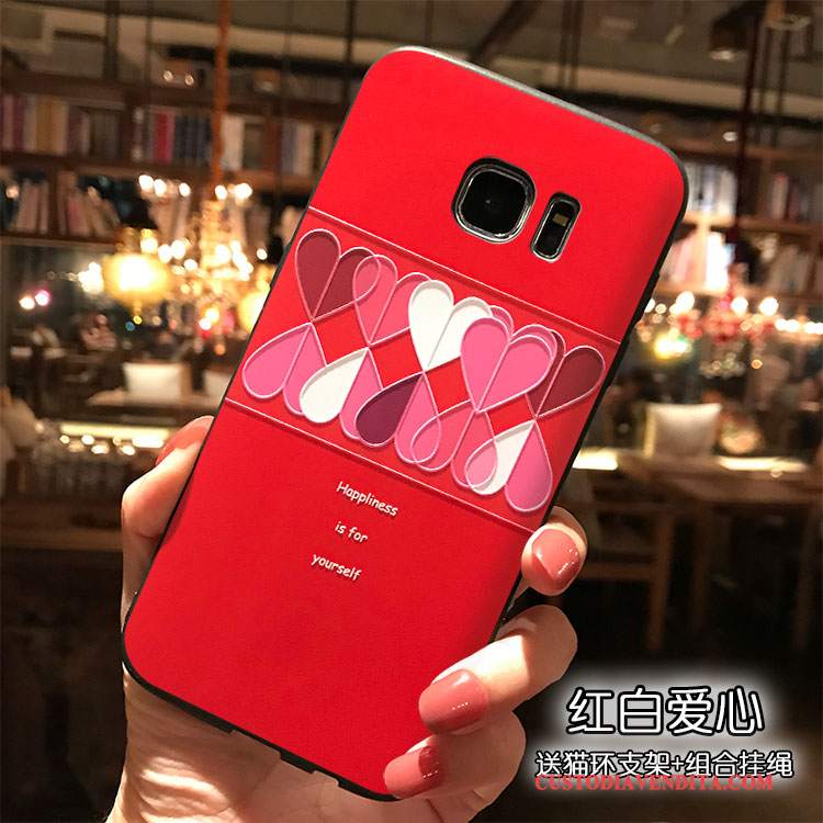 Custodia Samsung Galaxy S7 Colore Tendenza Di Personalità, Cover Samsung Galaxy S7 Silicone Tutto Incluso Morbido