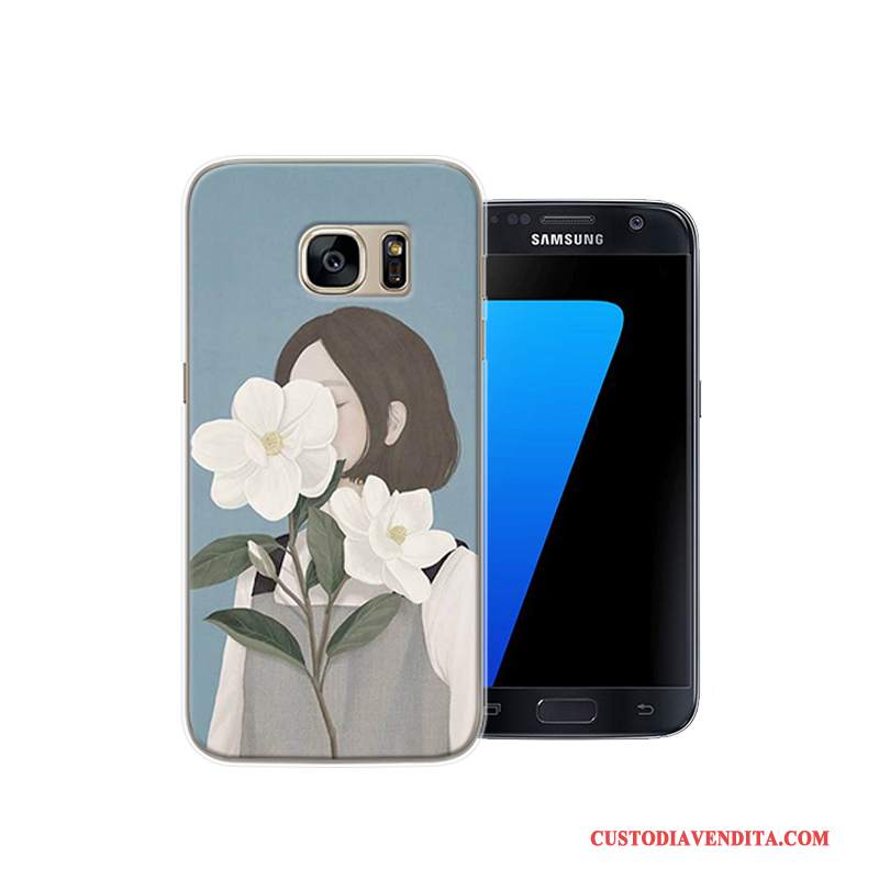 Custodia Samsung Galaxy S7 Creativo Anti-caduta Rosa, Cover Samsung Galaxy S7 Protezione Telefono Di Personalità