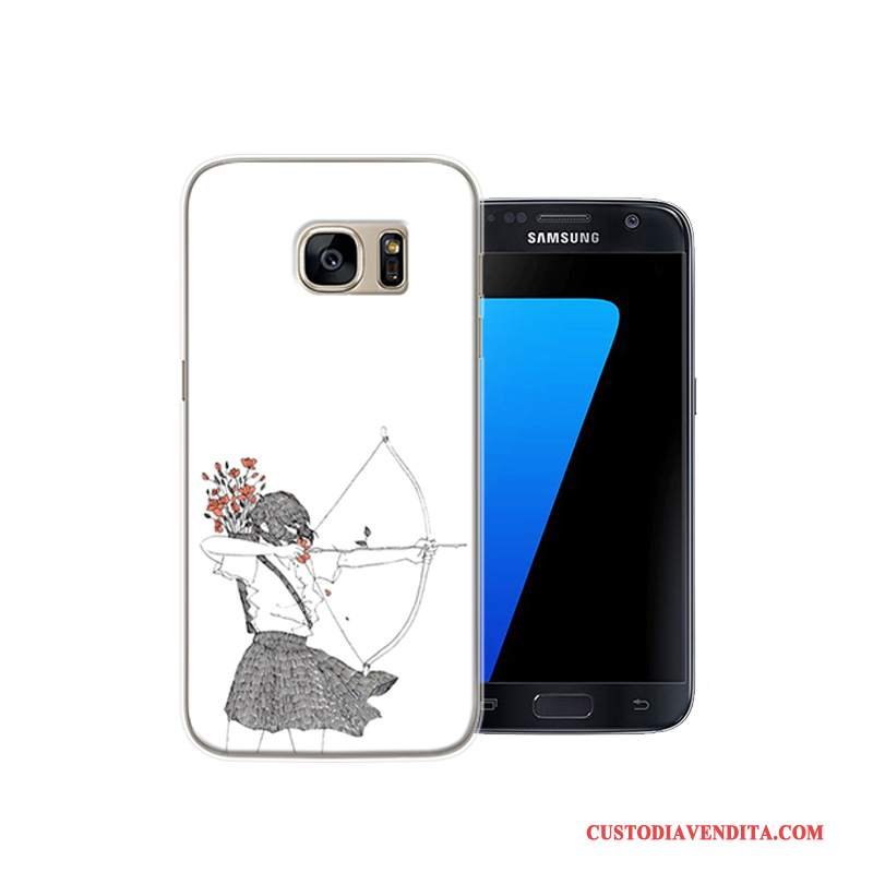 Custodia Samsung Galaxy S7 Creativo Anti-caduta Rosa, Cover Samsung Galaxy S7 Protezione Telefono Di Personalità