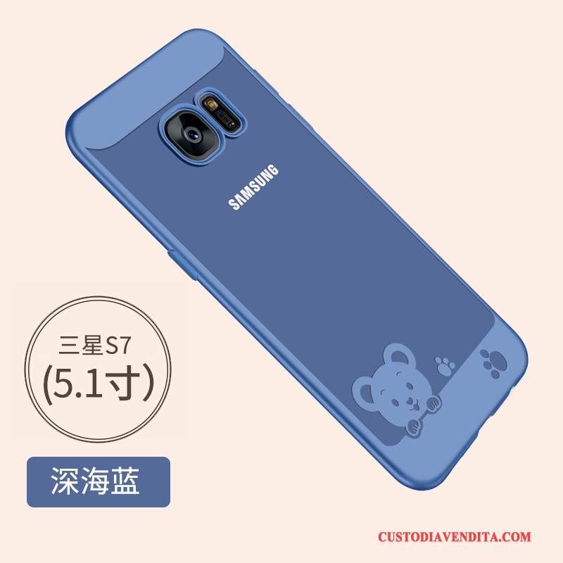 Custodia Samsung Galaxy S7 Creativo Telefono Anti-caduta, Cover Samsung Galaxy S7 Silicone Morbido Tutto Incluso