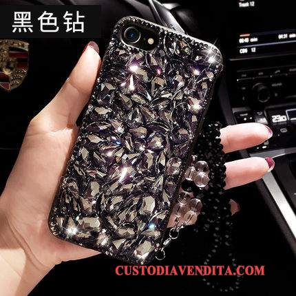 Custodia Samsung Galaxy S7 Creativo Tutto Incluso Ornamenti Appesi, Cover Samsung Galaxy S7 Colore Di Personalità Cristallo