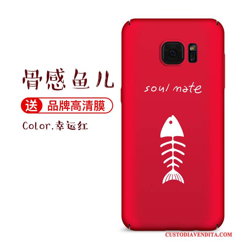 Custodia Samsung Galaxy S7 Creativo Tutto Inclusotelefono, Cover Samsung Galaxy S7 Rosso Anti-caduta