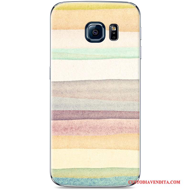 Custodia Samsung Galaxy S7 Edge Colore Nuovo Difficile, Cover Samsung Galaxy S7 Edge Cartone Animato Anti-cadutatelefono