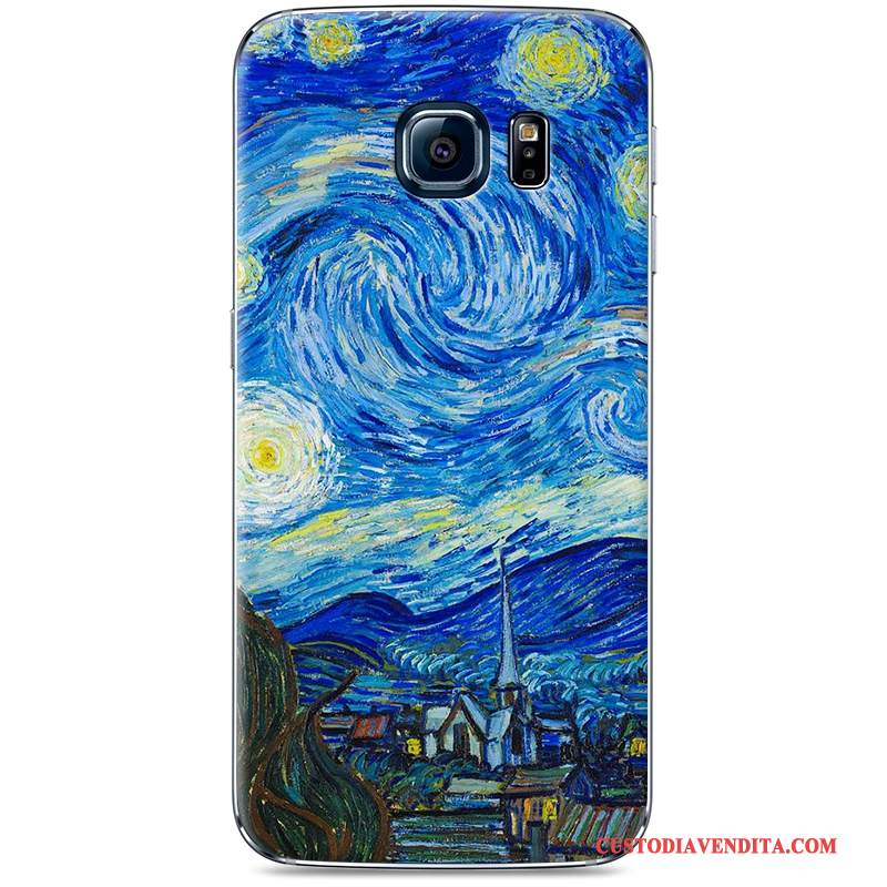 Custodia Samsung Galaxy S7 Edge Colore Nuovo Difficile, Cover Samsung Galaxy S7 Edge Cartone Animato Anti-cadutatelefono