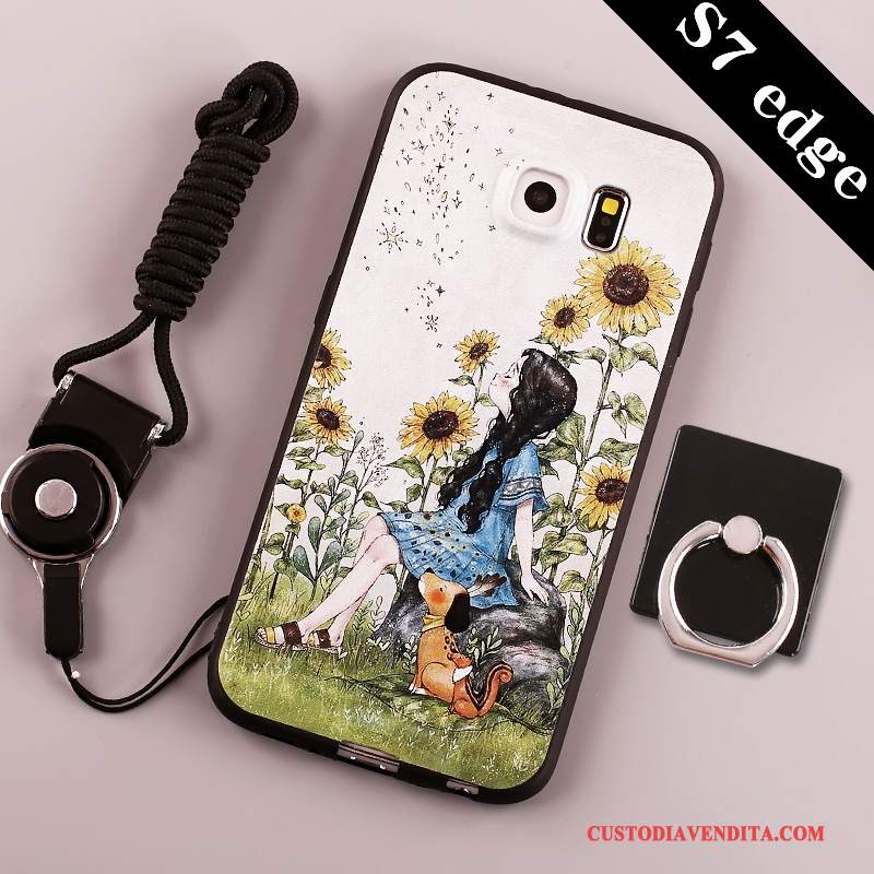 Custodia Samsung Galaxy S7 Edge Colore Tendenza Di Personalità, Cover Samsung Galaxy S7 Edge Creativo Telefono