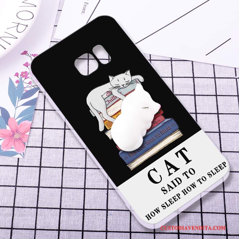 Custodia Samsung Galaxy S7 Edge Creativo Telefono Tridimensionale, Cover Samsung Galaxy S7 Edge Silicone Morbido Decompressione