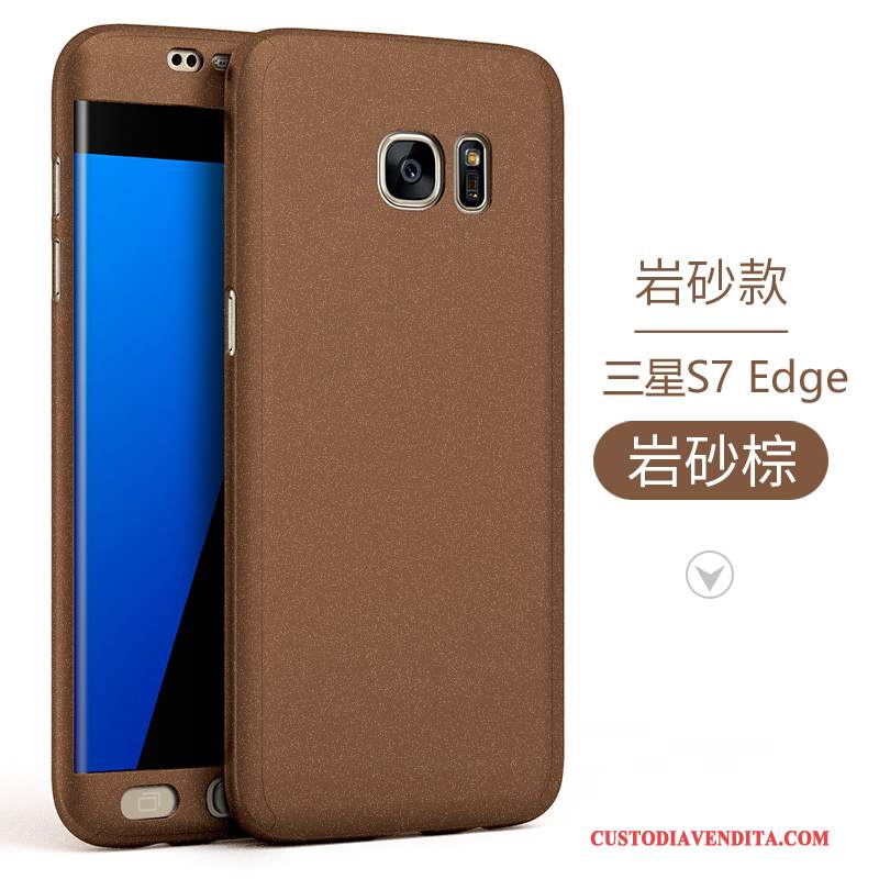 Custodia Samsung Galaxy S7 Edge Creativo Tutto Incluso Macchiati, Cover Samsung Galaxy S7 Edge Protezione Oro Tendenza