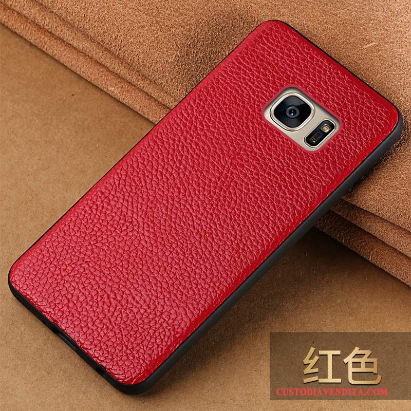 Custodia Samsung Galaxy S7 Edge Pelle Di Personalità Tendenza, Cover Samsung Galaxy S7 Edge Creativo Anti-caduta Elegante