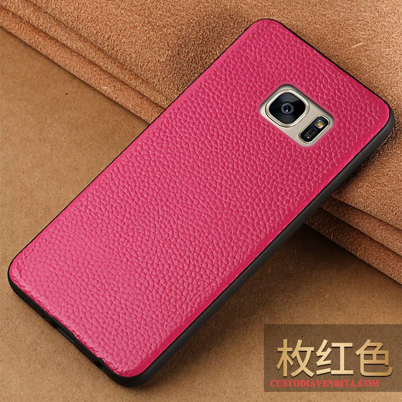 Custodia Samsung Galaxy S7 Edge Pelle Di Personalità Tendenza, Cover Samsung Galaxy S7 Edge Creativo Anti-caduta Elegante