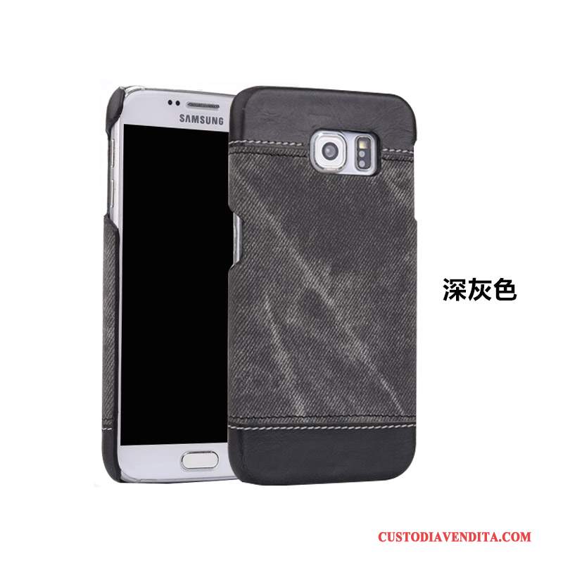 Custodia Samsung Galaxy S7 Edge Pelle Macchiati Sottili, Cover Samsung Galaxy S7 Edge Protezione Telefono Anti-caduta