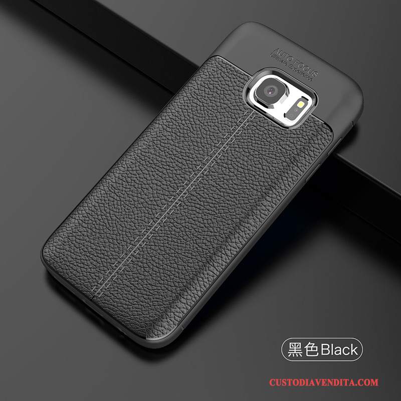 Custodia Samsung Galaxy S7 Edge Protezione Nerotelefono, Cover Samsung Galaxy S7 Edge Creativo Anti-caduta Tendenza