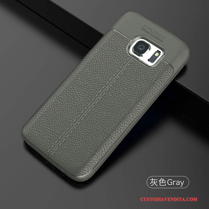 Custodia Samsung Galaxy S7 Edge Protezione Nerotelefono, Cover Samsung Galaxy S7 Edge Creativo Anti-caduta Tendenza