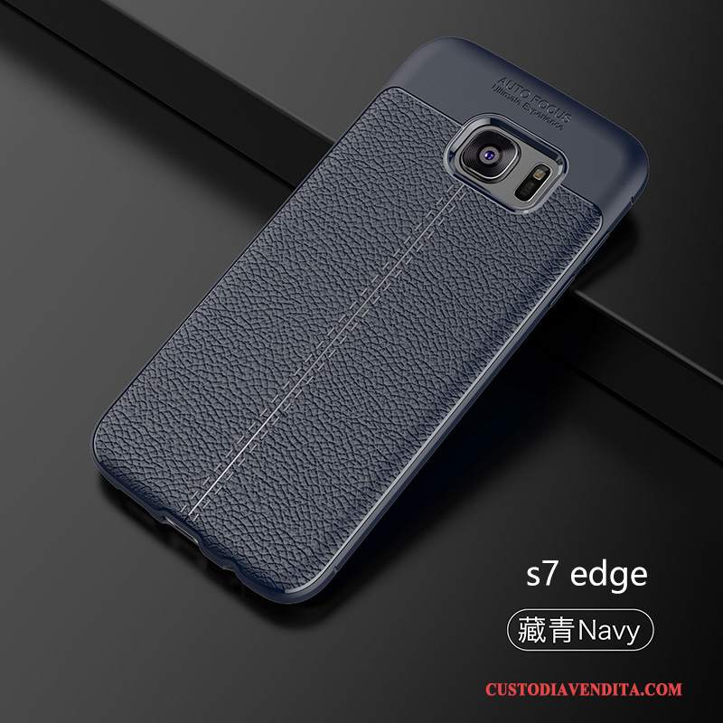 Custodia Samsung Galaxy S7 Edge Silicone Anti-caduta Nuovo, Cover Samsung Galaxy S7 Edge Protezione Morbido Tendenza