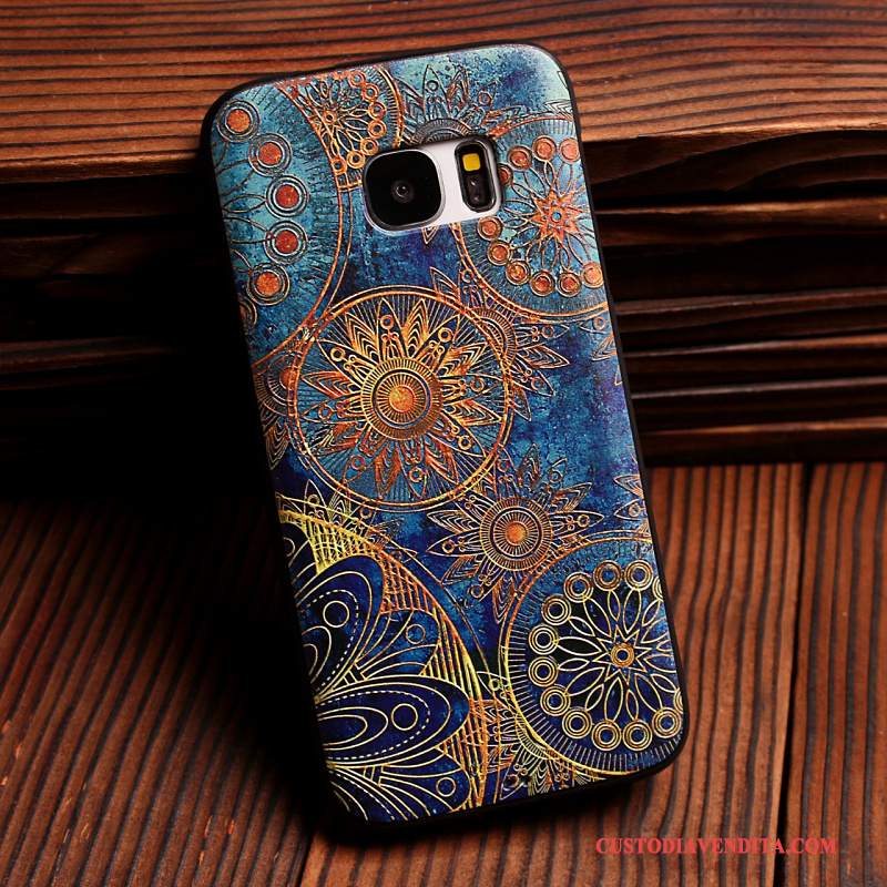 Custodia Samsung Galaxy S7 Edge Silicone Anti-caduta Tendenza, Cover Samsung Galaxy S7 Edge Protezione Telefono Morbido