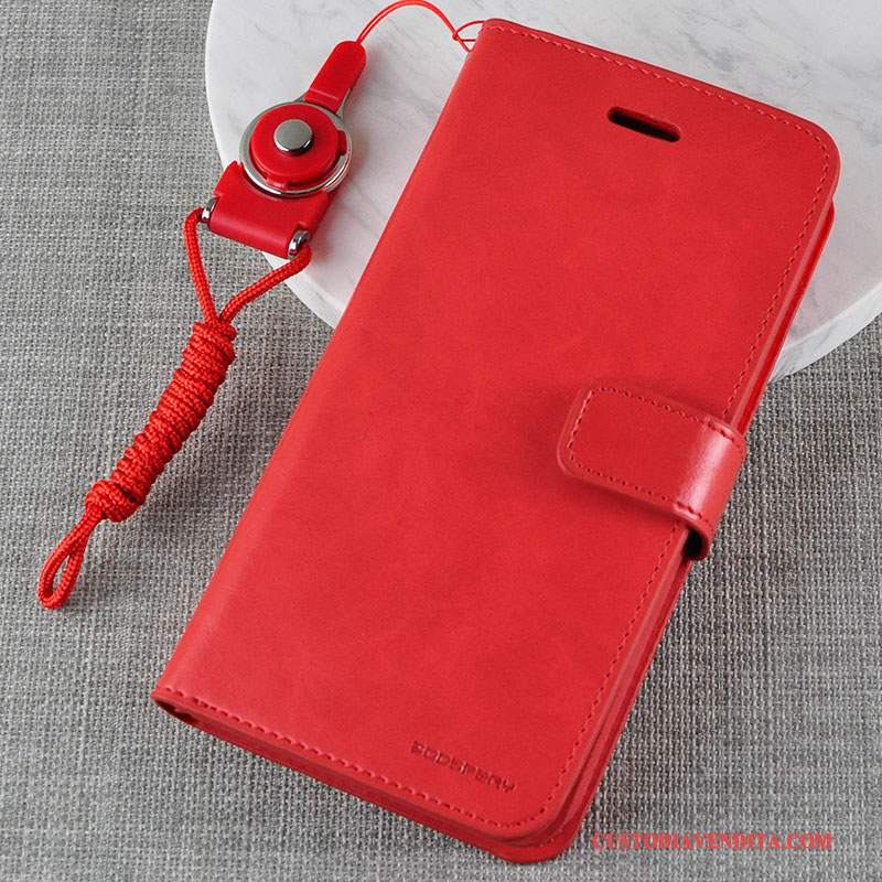 Custodia Samsung Galaxy S7 Edge Silicone Morbidotelefono, Cover Samsung Galaxy S7 Edge Pelle Rosso