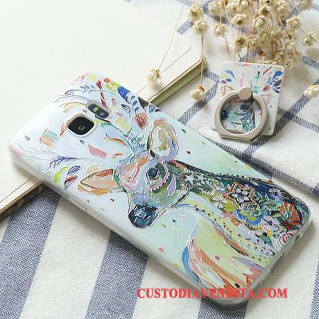 Custodia Samsung Galaxy S7 Edge Silicone Supporto Sottili, Cover Samsung Galaxy S7 Edge Colore Morbidotelefono