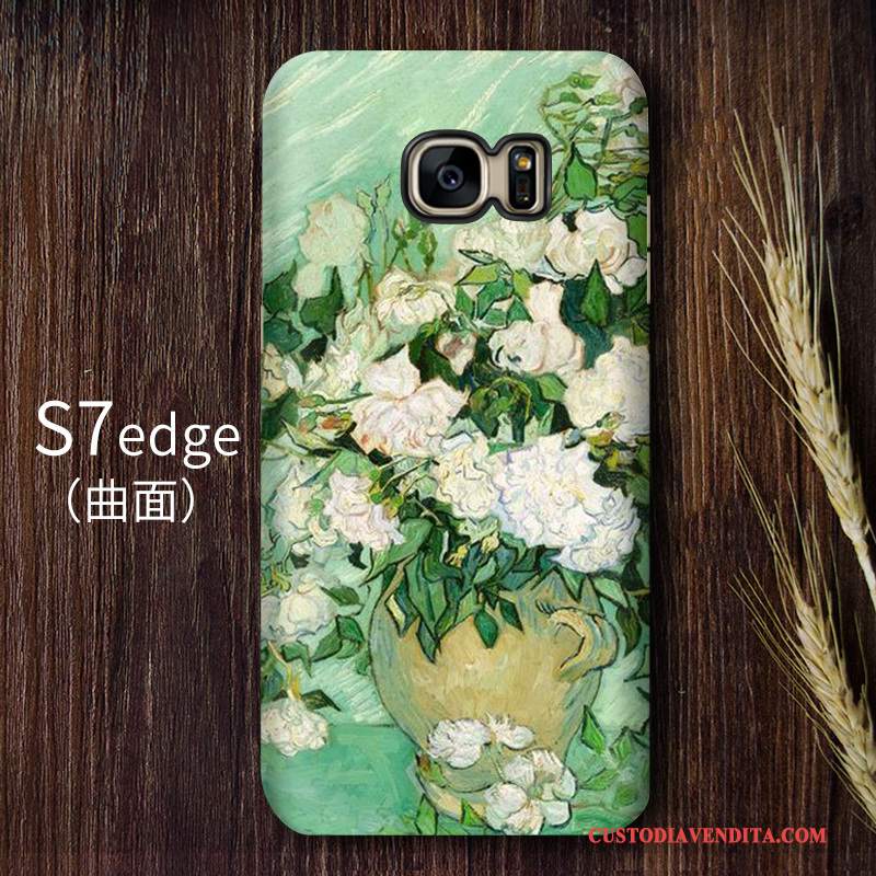 Custodia Samsung Galaxy S7 Edge Vintage Stellatotelefono, Cover Samsung Galaxy S7 Edge Protezione Arte Alto