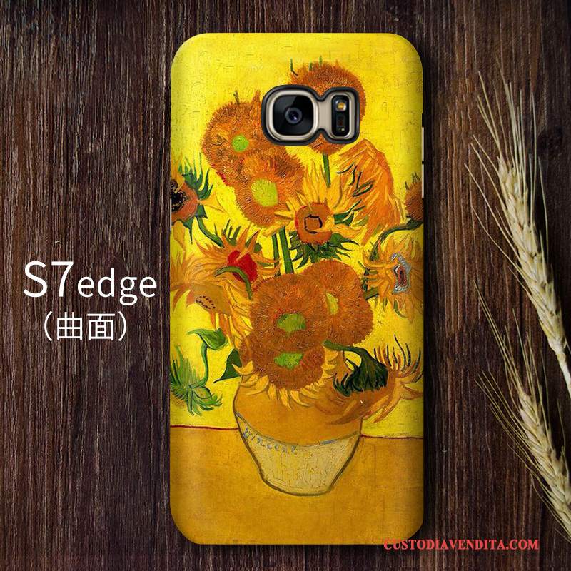 Custodia Samsung Galaxy S7 Edge Vintage Stellatotelefono, Cover Samsung Galaxy S7 Edge Protezione Arte Alto