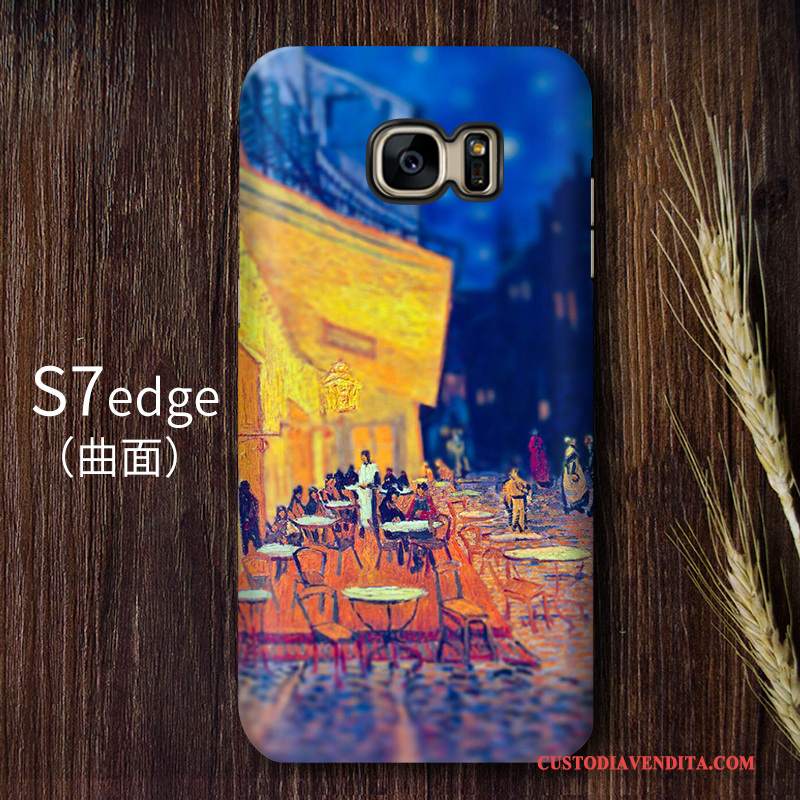 Custodia Samsung Galaxy S7 Edge Vintage Stellatotelefono, Cover Samsung Galaxy S7 Edge Protezione Arte Alto