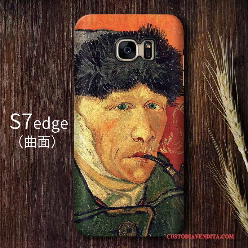 Custodia Samsung Galaxy S7 Edge Vintage Stellatotelefono, Cover Samsung Galaxy S7 Edge Protezione Arte Alto