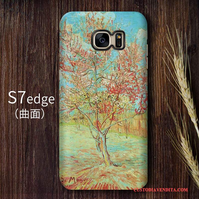 Custodia Samsung Galaxy S7 Edge Vintage Stellatotelefono, Cover Samsung Galaxy S7 Edge Protezione Arte Alto