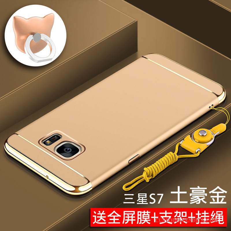 Custodia Samsung Galaxy S7 Protezione Anti-cadutatelefono, Cover Samsung Galaxy S7 Rosa Difficile