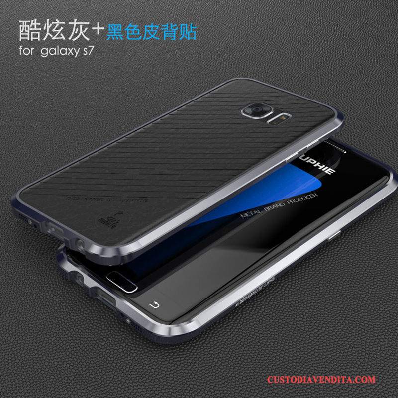 Custodia Samsung Galaxy S7 Protezione Telefono Anti-caduta, Cover Samsung Galaxy S7 Sottile Metallo