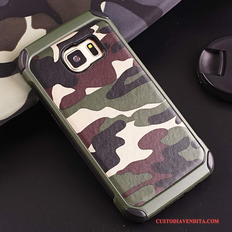 Custodia Samsung Galaxy S7 Silicone Camuffamento Anti-caduta, Cover Samsung Galaxy S7 Protezione Telefono Blu