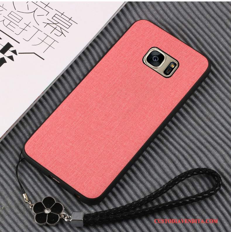 Custodia Samsung Galaxy S7 Silicone Morbidotelefono, Cover Samsung Galaxy S7 Pelle Tutto Incluso