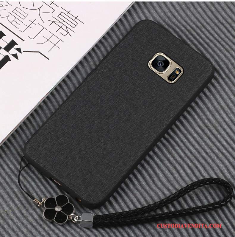 Custodia Samsung Galaxy S7 Silicone Morbidotelefono, Cover Samsung Galaxy S7 Pelle Tutto Incluso