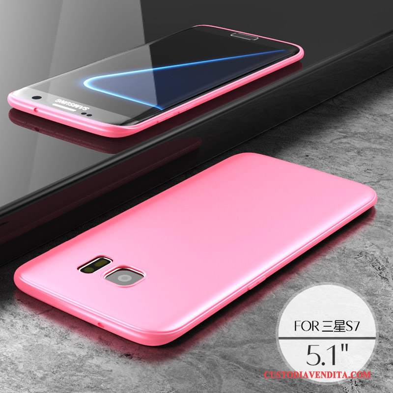 Custodia Samsung Galaxy S7 Silicone Telefono Tendenza, Cover Samsung Galaxy S7 Colore Macchiati Nuovo