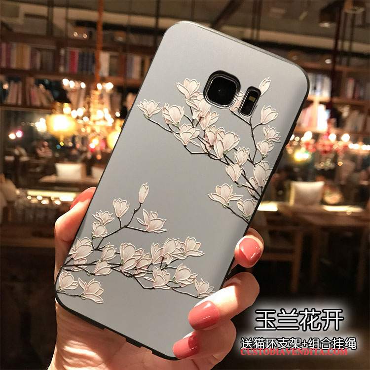 Custodia Samsung Galaxy S7 Silicone Tutto Incluso Di Personalità, Cover Samsung Galaxy S7 Tendenza Ornamenti Appesi