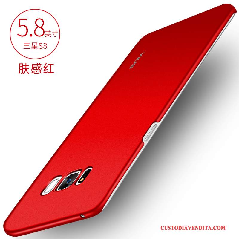 Custodia Samsung Galaxy S8+ Anti-caduta Macchiati, Cover Samsung Galaxy S8+ Rosso Tutto Incluso