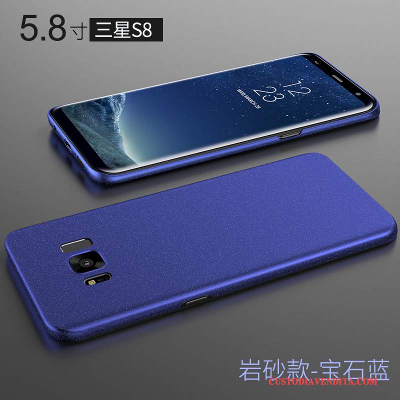 Custodia Samsung Galaxy S8 Blu Macchiati, Cover Samsung Galaxy S8 Difficile Anti-caduta