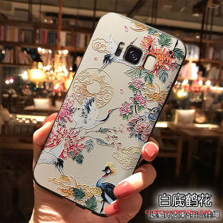 Custodia Samsung Galaxy S8+ Cartone Animato Ornamenti Appesitelefono, Cover Samsung Galaxy S8+ Colore Tutto Incluso