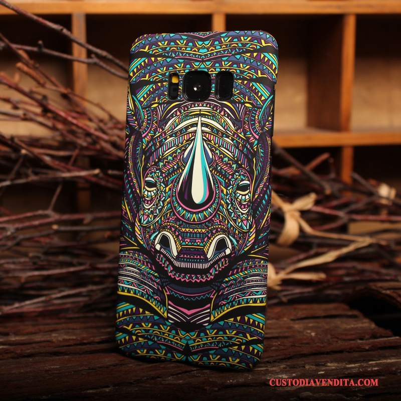 Custodia Samsung Galaxy S8 Cartone Animato Verde Di Personalità, Cover Samsung Galaxy S8 Protezione Animale Marchio Di Tendenza